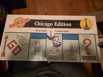 Monopoly Chicago Edition 1995