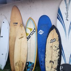 Surfboards $40 To $225