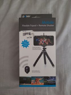 Mobile Flexible Tripod + Remote Shutter