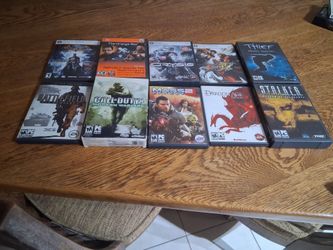 Lot of 10 PC Games Bundle