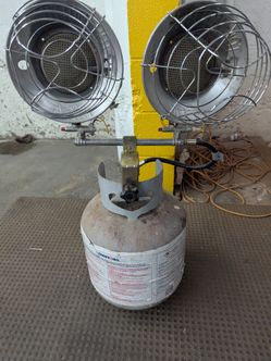 Propane tank heater