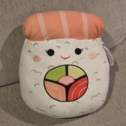 New Squishmallows 12" Rolanda Salmon Sushi Food Super Soft Plush Stuffed Animals Toys