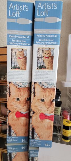 Paint By Number Kit "Cat"