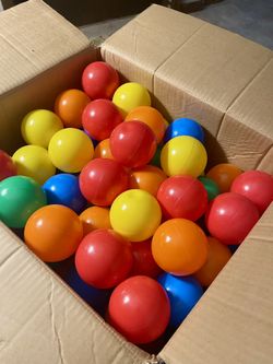 Brand new indoor or outdoor large play balls with ball pit play area