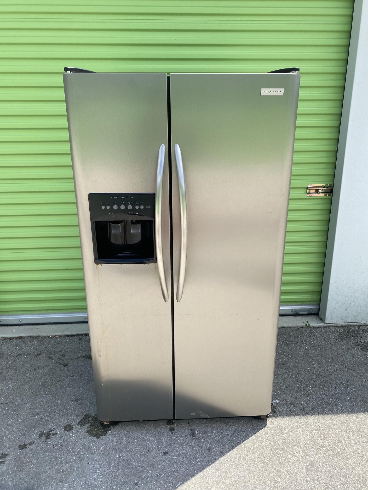 Frigidaire Side-By-Side Refrigerator, Stainless Steel Finish 