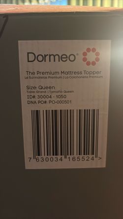Mattress topper