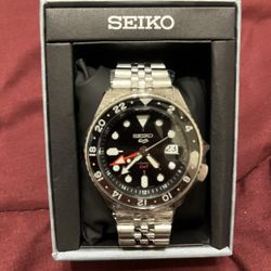 Seiko GMT Automatic Watch 