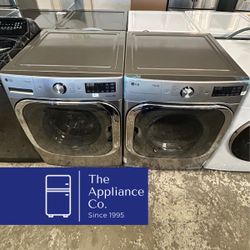 LG Front Load Washer & Electric Dryer Set