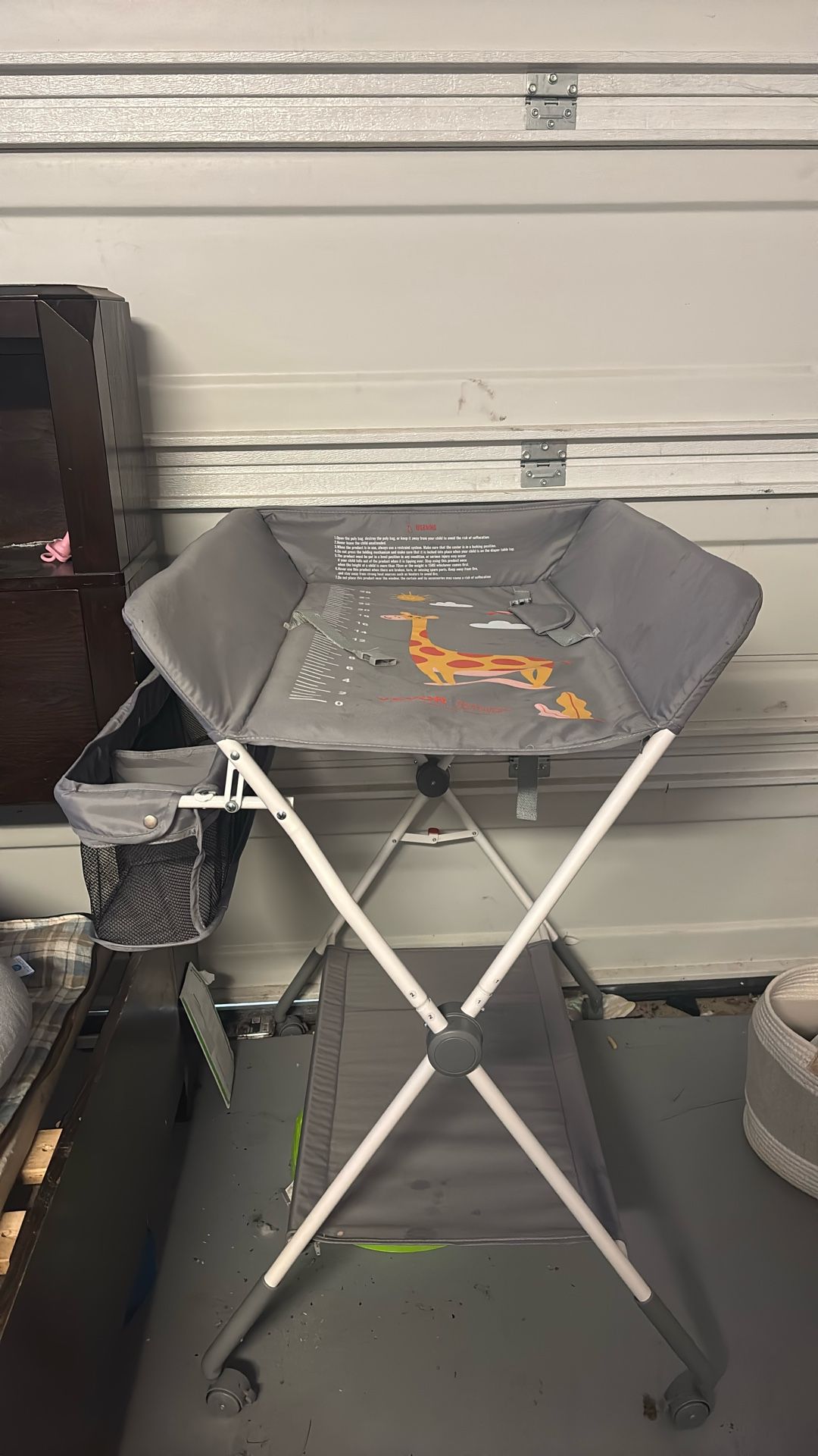baby changing table