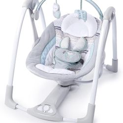 Ingenuity Compact Lightweight Portable Baby Swing