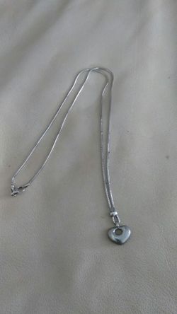 Sterling silver necklace