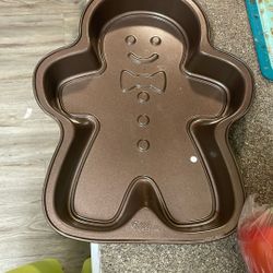 Gingerbread Shaped Baking Pan