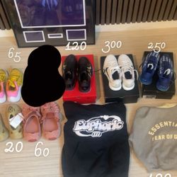 KOBES , SHOES,  AND HOODIES