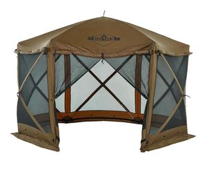Brand New Hike Crew 12’x12’ Pop-Up Gazebo Screen Tent 6 sided canopy shelter