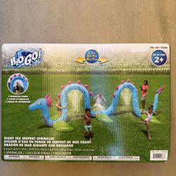 H20 GO! Giant Sea Serpent Kids Inflatable Sprinkler