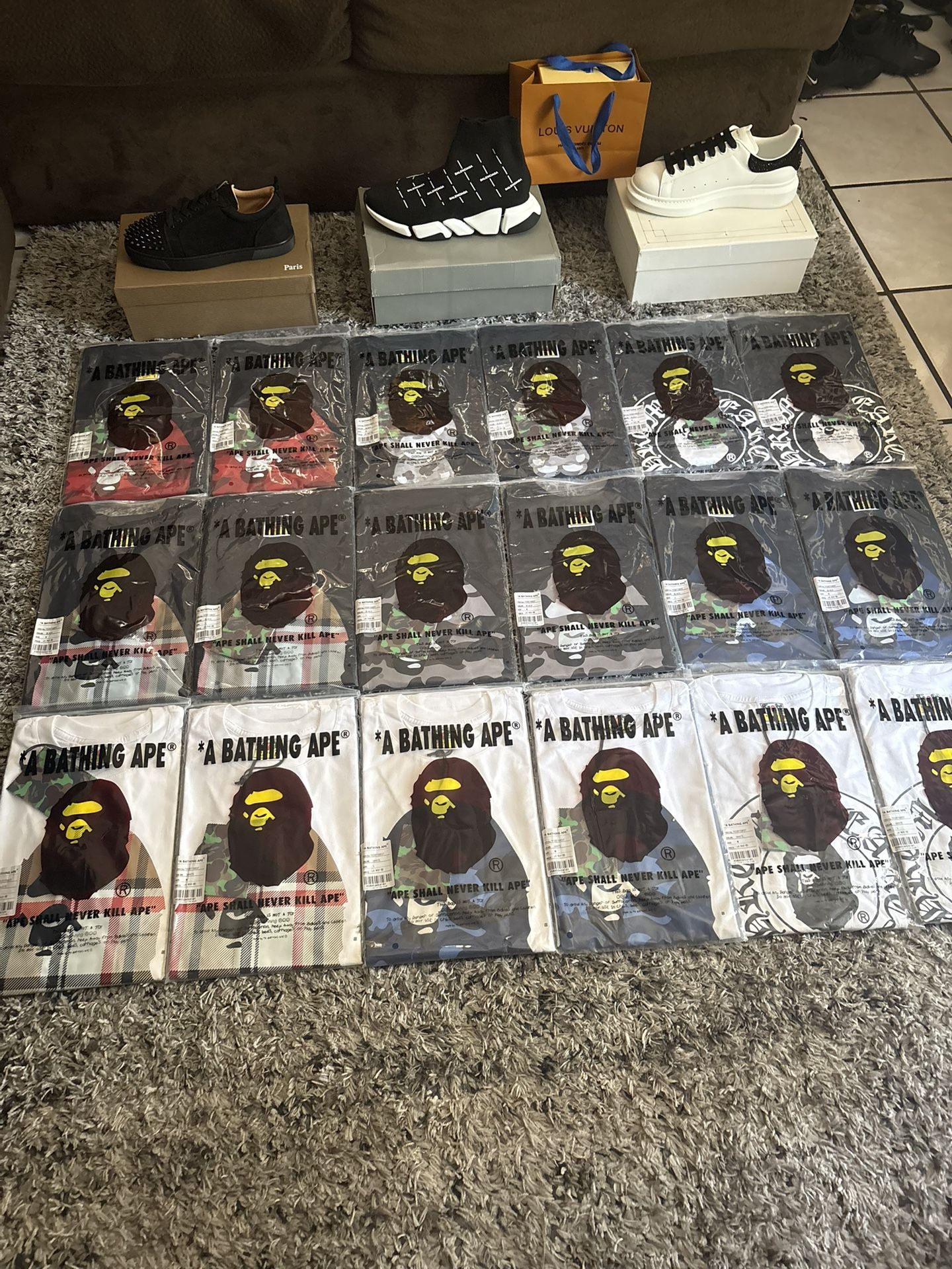 Bape Tees