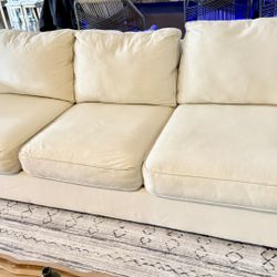 Couch & Chair - Pottery Barn