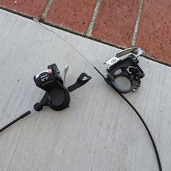Shimano Front Derailleur + Shifter From Giant Trance X Like New