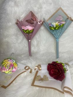 Rosas De Liston Satinado