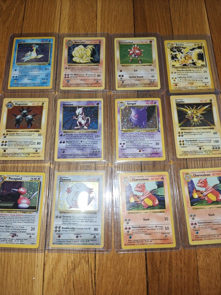 Vintage Pokemon Cards
