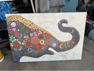 Elephant Canvas 36x24
