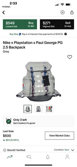 Discount Nike Nike Pg X Playstation Backpack Pg Playstation