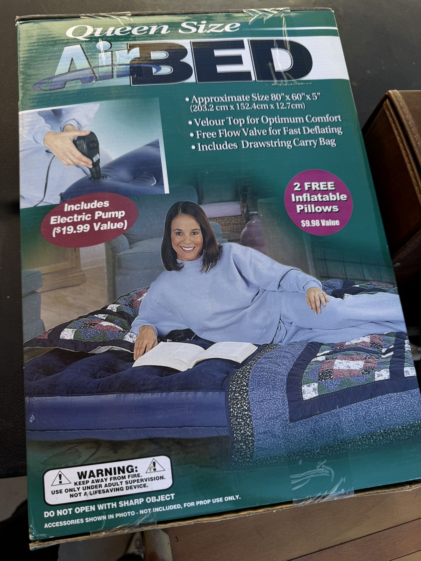 Never Used Queen Air Bed