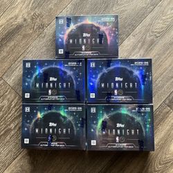 2025-26 Topps Midnight Basketball - Hobby Box NEW SEALED