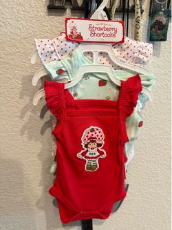 3 months strawberry shortcake outfits