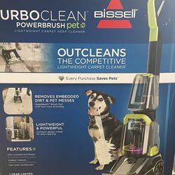 Bissell Turbo clean Power brush Pet Vacuum Cleaner 