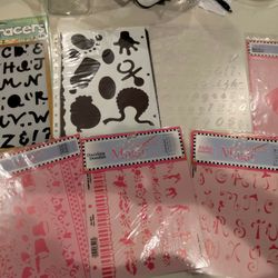 Stencils, Print And Shrink Crafts, Etc.