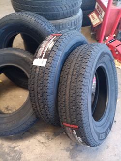 New Set of tires ST205 75 16