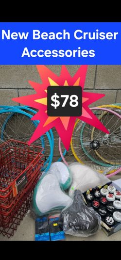 BRAND NEW BEACH CRUISER ACCESSORIES
