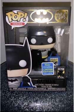 SDCC 2019 Funko Pop Heroes Batman W Bag #284 Shared Exclusive (IN HAND)