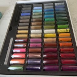 64 Colors HASHI Non Toxic Soft Pastels Set