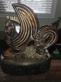 Hand Crafted Amber Pegasus