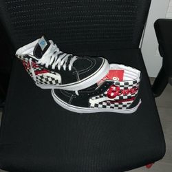David Bowie Vans Checkered 