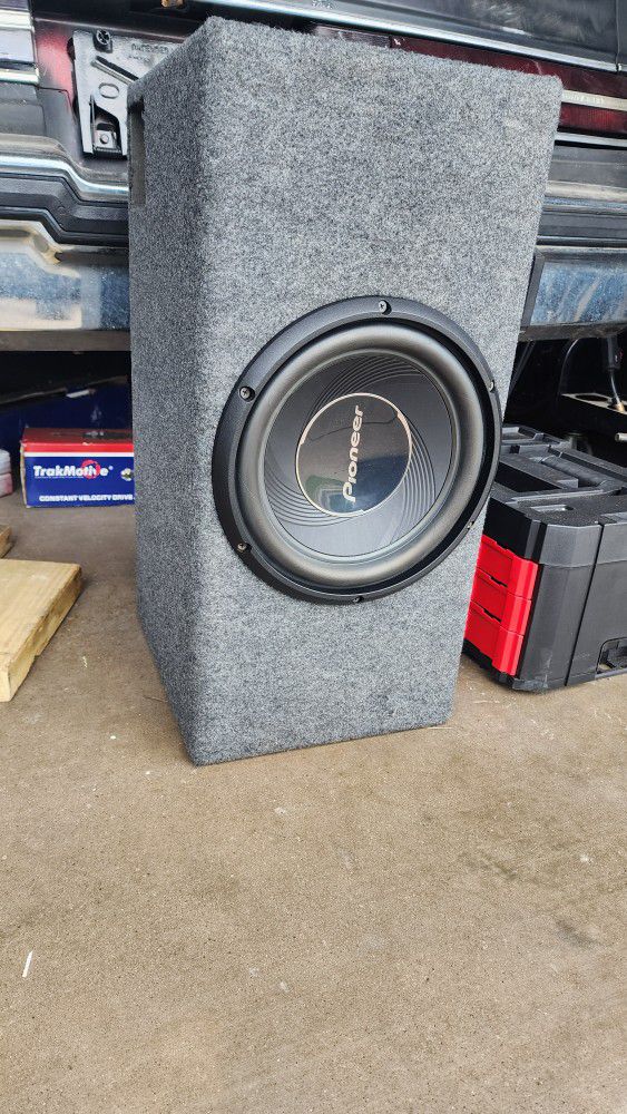 10" Pioneer W/ Ported Box Built 