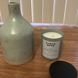 Hearth & Hand With Magnolia Vase And Candle Set