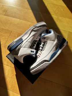 Jordan 3 True Blue Sz 8 Jumpman