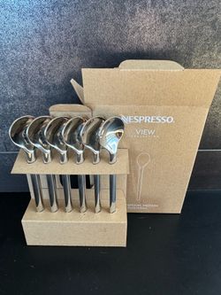 NEW: Nespresso VIEW 6 coffee spoons