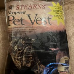 Stearns Neoprene Pet Life Jacket – Max 4 Hardwood Camo XXL