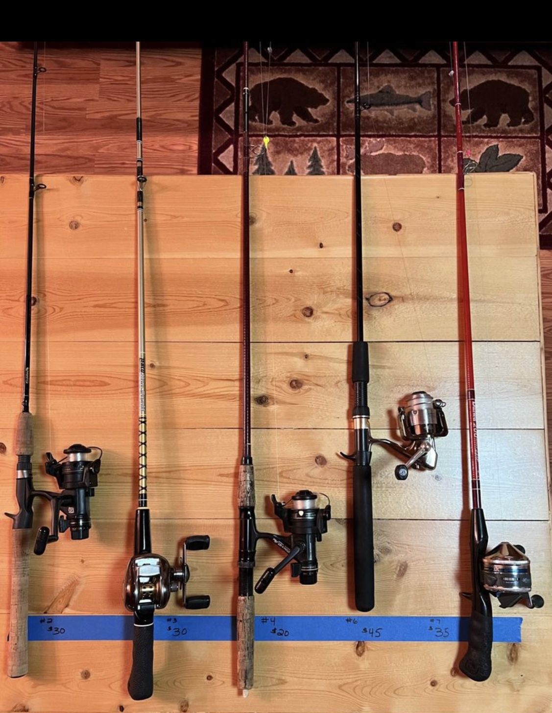 Fishing Rods And Reels