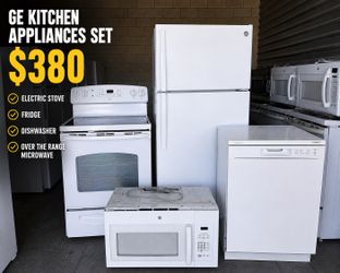 GE Kitchen Appliances Set – Only $380