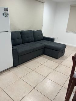 Sofa bed gray