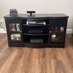 Black TV Console 