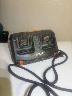 Ridgid Fast Double Charger $60