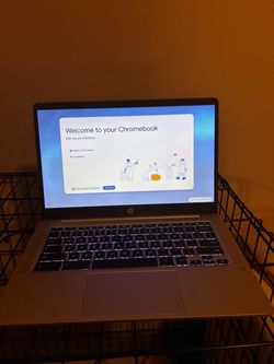 HP Chromebook 14” 64GB + Charger | Factory Reset