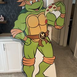 TMNT Michelangelo Cutout 