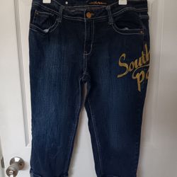 South Pole Denim Capris Size 13 , 32x20